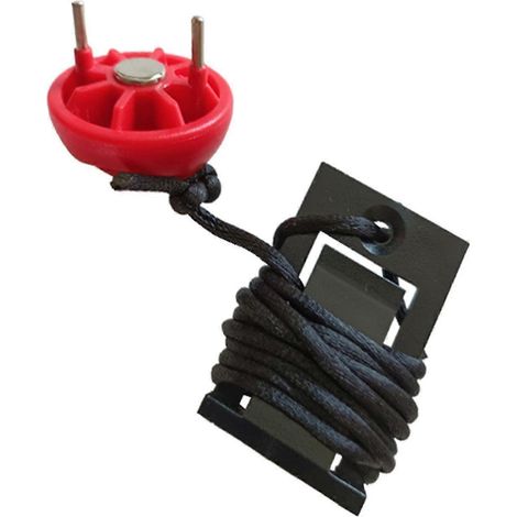 Clé de sécurité pour tapis de course, interrupteur pour tapis roulant, prise ronde pour salle de sport (1/5)
