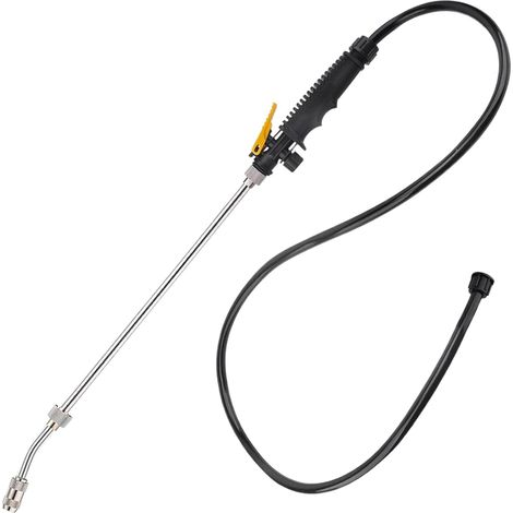 Lance d'Arrosage Électrique - Lance à Arrosoir Extensible en Acier (1/5)