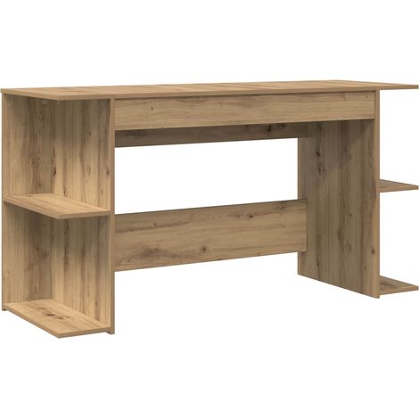 Schreibtisch Artisan-Eiche 140 x 50 x 75 cm Holzwerkstoff vidaXL