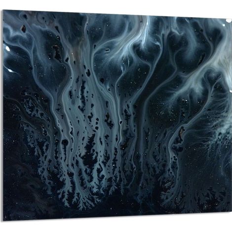Panneau de verre pour cuisine 65x60 Marbre (1/5)