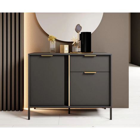 AX LIVING Catanian 103 2T1S – Kommode mit Schublade, 103,3 cm breit