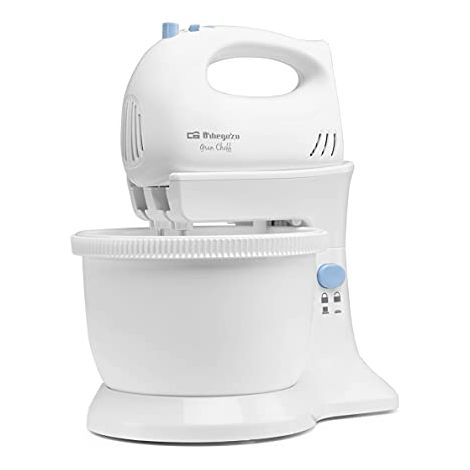 Orbegozo BA4400 Frullatore + Impastatrice con Ciotola 3,5 Litri 5 Velocità Funzione Turbo BA 4400 300W 33.00 (1/4)