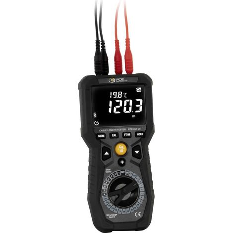 Mesureur de câbles PCE-CLT 20 PCE Instruments PCE-CLT 20 réseau, audio/vidéo, télécommunication