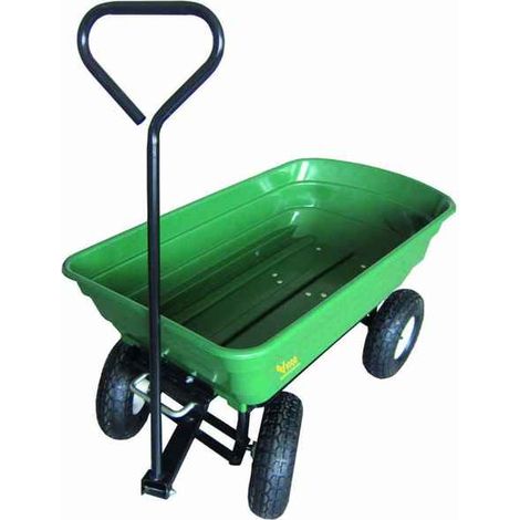 Carretillas de acero Vigor Argo 4 ruedas abatible de 75 litros (1/2)