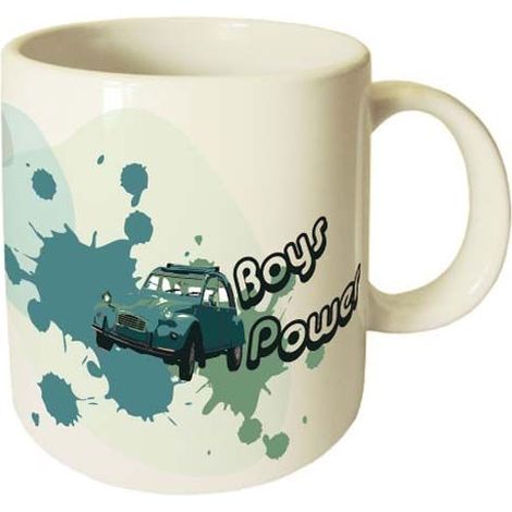 Tasse en céramique Boys Power by Cbkreation