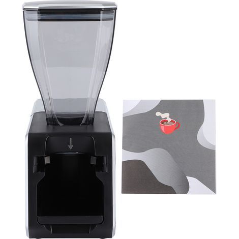 Machine semi-automatique de remplissage de café moulu, récipient de stockage, distributeur de capsules de café moulu