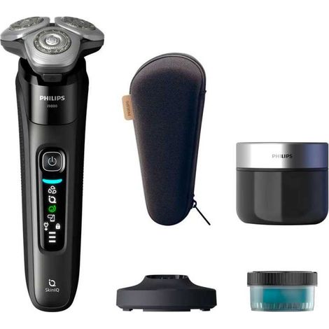 Rasoir électrique Philips X9000/30 Series 9000 - 3 têtes rotatives SkinIQ, Noir