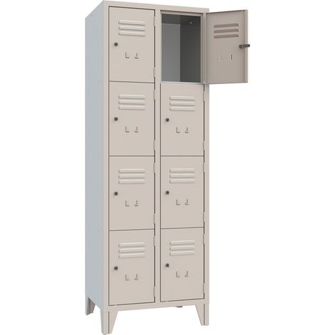 Vestiaire casier 8 places bureau école gymnase Hoch