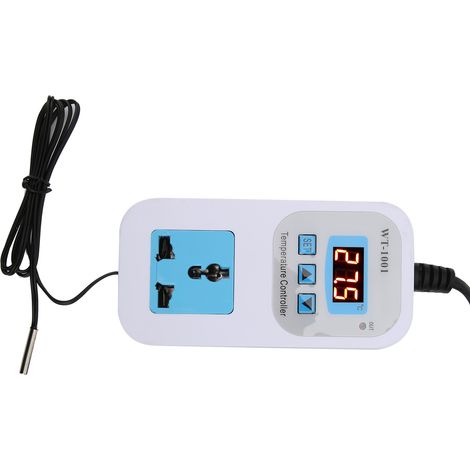 Régulateur de température électronique numérique intelligent, prise de contrôle réglable 10 A WT-1001 110-220 V EU