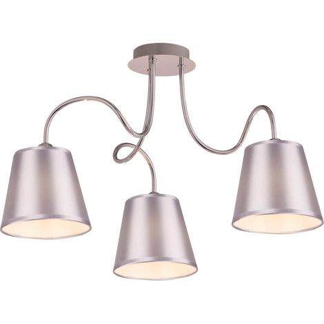 Lampada a soffitto Candellux LUK 3xE14 cromata 60cm