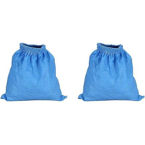 Lot de 2 sacs filtrants textiles pour aspirateurs Karcher MV1, WD1, WD2, WD3 et SE4001. (1/5)