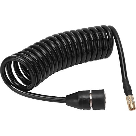 Tuyau de gonflage pour voiture, 3 m (9,84 pi), raccord femelle PS20, rallonge pour gonfleur de pneus américain, voiture et moto (1/5)