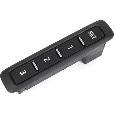 Interrupteur de mémoire de réglage des sièges VW Tiguan 10-13