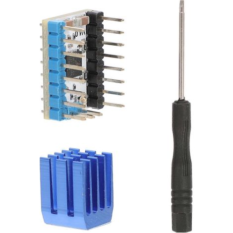 TMC2209 V4.0 Ultraleiser Schrittmotortreiber 2,8A Spitzenstrom für 3D-Drucker-2X1.5CM (1/4)