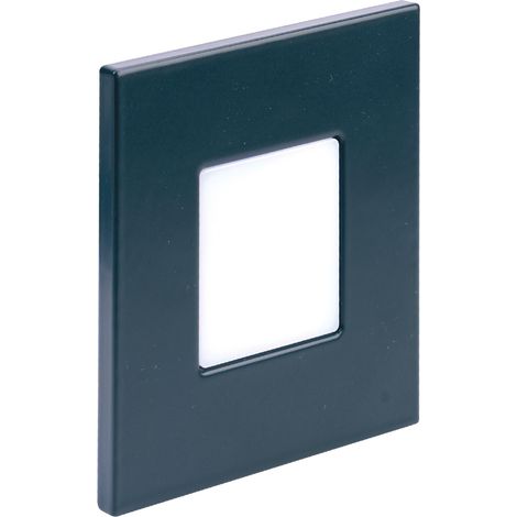 BALIZ 2 Encastré Mur carré fixe anthracite LED intég. 1,8W bleu ARIC 51836 (1/4)