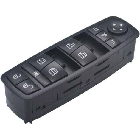 Interruttore principale alzacristalli elettrici Jeffergarden per Mercedes Benz Classe A W169 Classe B W245 1698206710