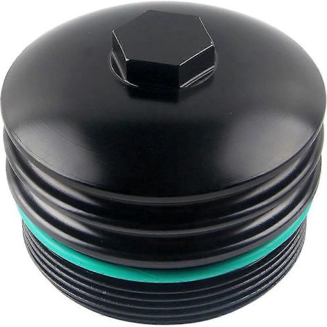 Ölfiltergehäuse aus Billet-Aluminium für BMW 20L 30L N20/N26/N52/N54/N55/S55 – schwarz (1/4)