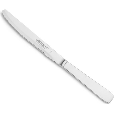 Cuchillo de postre Arcos de Mesa 460100 monoblock de una pieza de acero inoxidable  y hoja de 11 cm en caja (1/5)