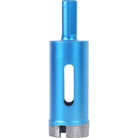 Diamant scie cloche foret bleu granit carreaux de céramique béton marbre outils de forage 25mm