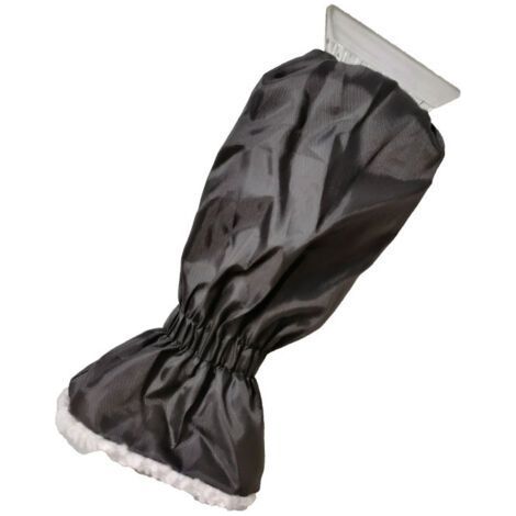 Ice shovel gloves, black, 1335cm, 1 piece, snow removal, defrosting, warm gloves for car, ice shovel, warm gloves for car.