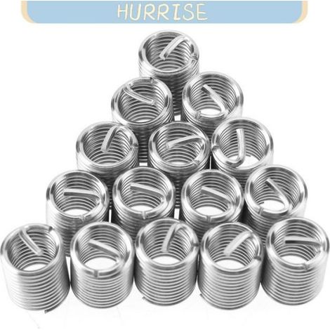 Insert Filetage - M10 x 1,5 - Acier Inoxydable 304 - Pour Réparation Filetage Aluminium Magnésium - 50 Pièces (1/5)