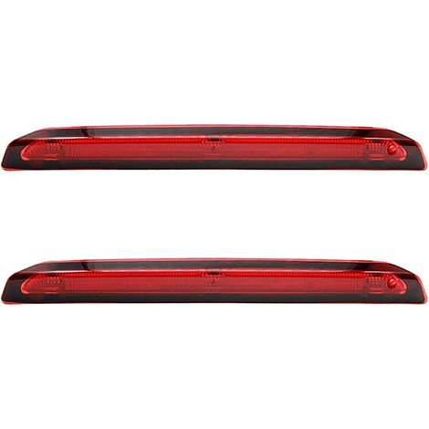 2 luces de freno/señal de posición trasera para montaje superior de coche, color rojo, para Escape / 2013 2014 2015