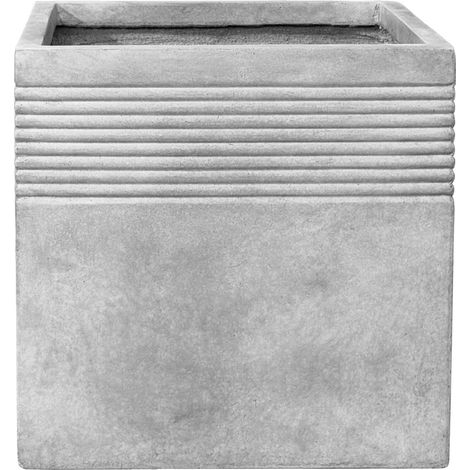 Portavaso preforato SPIRIT 45x45cm grigio chiaro