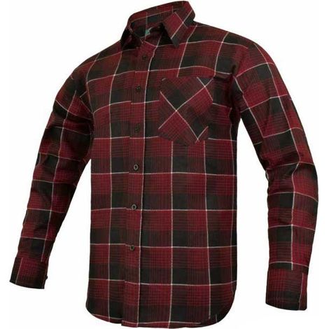 Chemise de travail en flanelle Leon XL - Confort, style et sécurité au travail (1/5)
