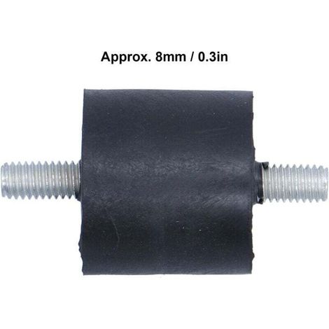 Isolateurs Antivibratoires Caoutchouc 10 Pièces Absorption Chocs Élastiques Réduction Bruit (1/4)