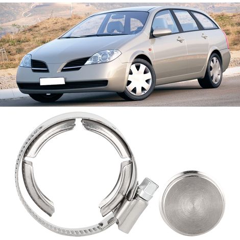 Pastille d'obturation pour vanne EGR, plaque d'étanchéité avec collier, compatible Renault Mégane 1.9 TDI, kit de condamnation en acier. (1/5)
