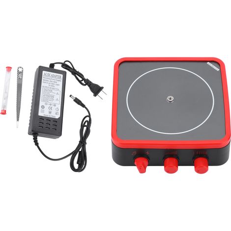 Kit Arc Bobine Musical Bluetooth Haut-Parleur DIY Transmission Sans Fil Prise US 100-240V Base Noire Cercle Rouge (1/5)