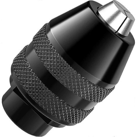 Kit de remplacement de mandrin sans clé noir pour outil rotatif (1 pièce) (1/4)