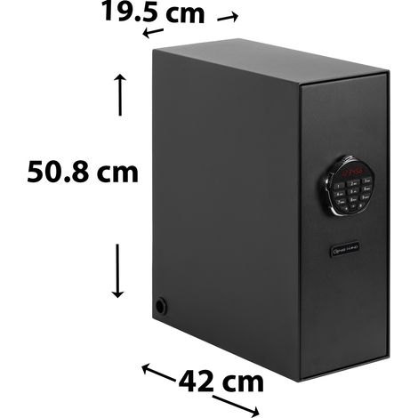 Genie Hand  Cassaforte Elettronica per Hotel, Residenze per Studenti e Ospedali con Alloggiamento per Computer Portatile fino a 17"- Serratura B-Class - Sistema Anti Bounce
