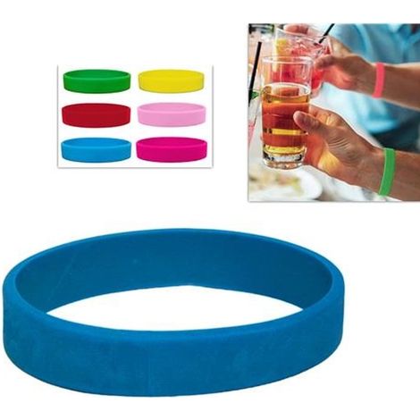 TrAdE Shop Traesio - Set 40pz Braccialetto Profumato Alla Citronella ø6cm Antizanzare Colori Assortiti 639634a - (1/2)