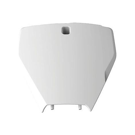 Placa de matrícula Polisport Husqvarna Tc Fc 16 18 blanca y duradera