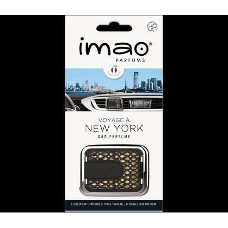 Diffuseur parfumé IMAO - VOYAGE A NEW YORK - parfum voiture - grille de ventilation (1/5)