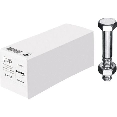 E-NORMpro 6-Kantschr. 4.8 Mu galZn M12x60 HP
