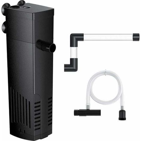 Innenfilter für Acquario, Pumpe und Filter für Acquari d'acqua dolce o salata, Acquari per tartarughe, von 20 bis 40 Liter