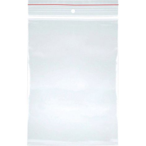 BÜROPRODUKTE Druckverschlussbeutel 150x400mm 100Stk transparent