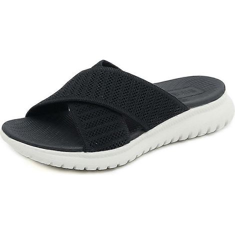 Leichte Damensandalen, bequeme Hausschuhe mit weichem Fußbett