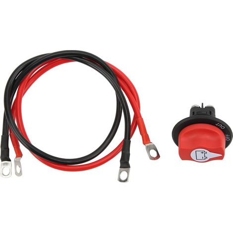 Stacca batteria, interruttore impermeabile 12V/24V per moto barca marine - Interruttore principale déconnecteur batteria (1/5)