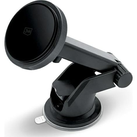 Soporte para parabrisas 3MK MagCharger con carga inductiva de 15 W, color negro. (1/5)