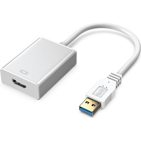 Câble Adaptateur USB 3.0 vers HDMI 1080P Convertisseur Haute Vitesse pour PC Portable (1/5)