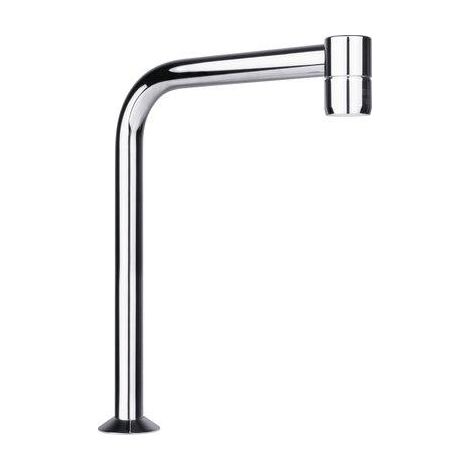 Delabie - Bec tube fixe Ø16mm M1/2" - 204001 (1/2)