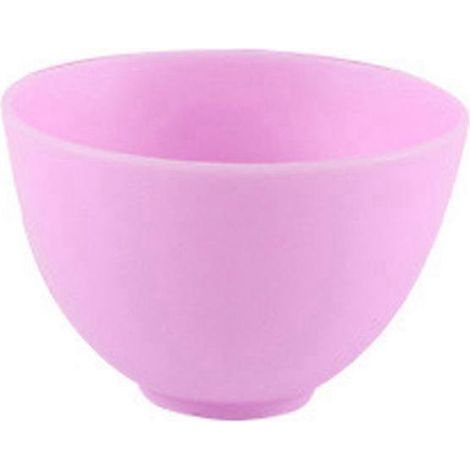 Bol en silicone anti-goutte inodore pour usage domestique (12,5 x 8 cm), idéal pour mélanger les masques faciaux et effectuer des préparations doseuses (grande taille, violet).-12.50X12.50X8.00CM-Purp (1/2)