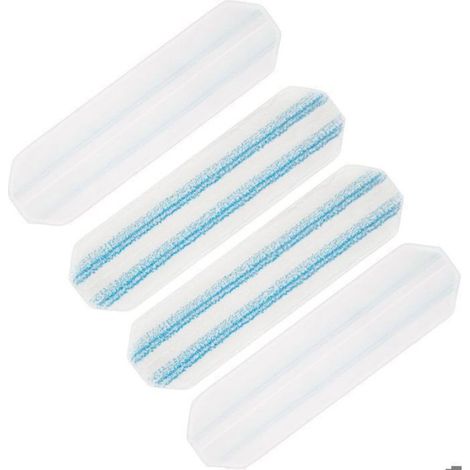 4PCS Serpillière de rechange pour Vileda H2PrO pour O-Cedar H2PrO, housse de rechange pour balai à franges supprime la saleté (1/4)