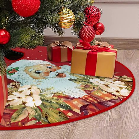 Décorations de Noël Jupe de sapin de Noël Décoration de sapin de Noël Ornements de sapin de Noël (1/5)