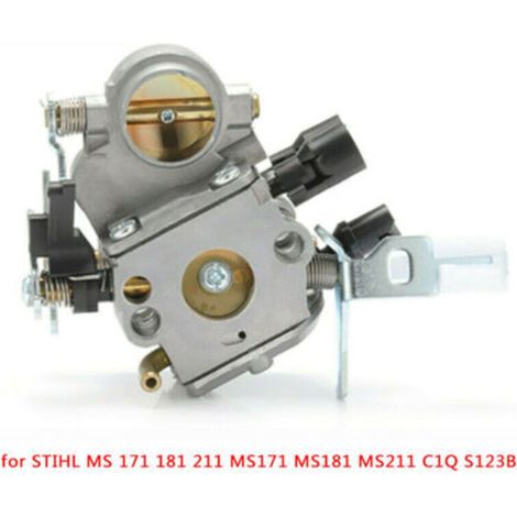 Convient pour carburateur STIHL MS181 MS171 MS201 MS211 ZAMA C1 Q-S269 S191 (1/5)