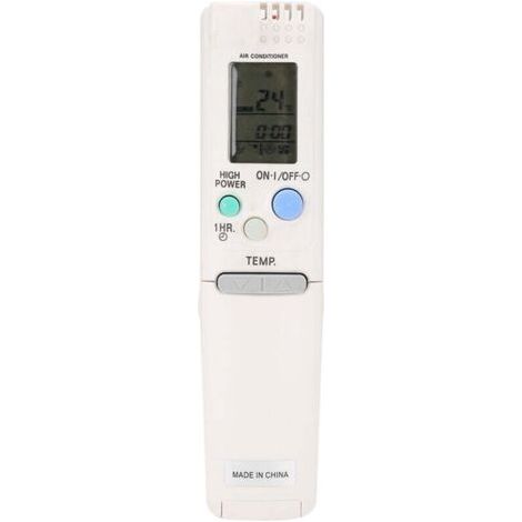 Accessoire de télécommande de contrleur de climatiseur blanc Durable ABS pour Sanyo RCS-4MVPS4EX sans batterie (1/4)