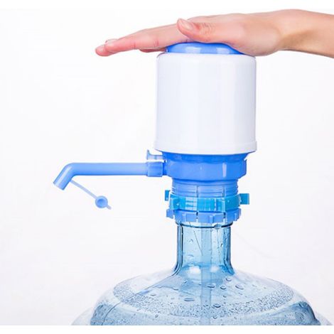 Pompe à eau manuelle pour bouteille, pompe à eau manuelle pour fontaine à eau, pompe à pression, 103 soupapes d'arrêt d'air, grand format (1/5)